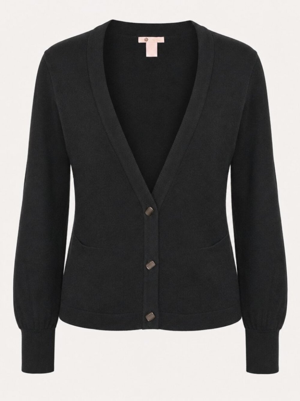 Anthropologie Tulle Preppy Dark Academia Wool Blend Cardigan Sweater Small